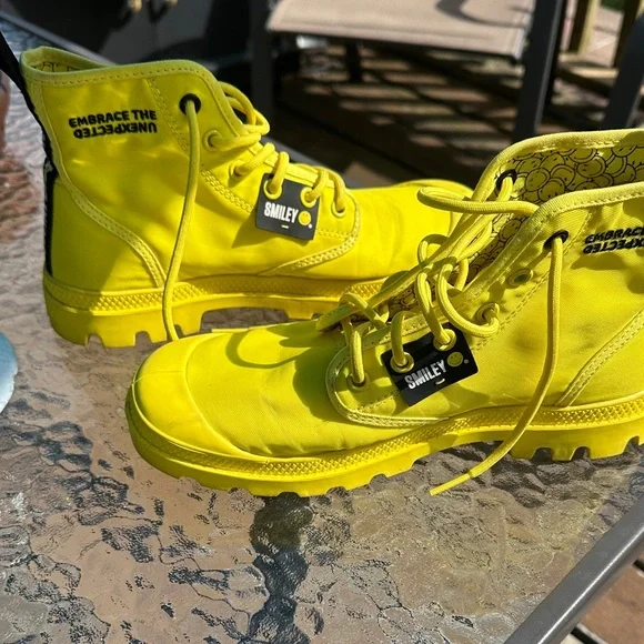 Palladium Bright Yellow Women's Sneakers - Picture 7 of 8